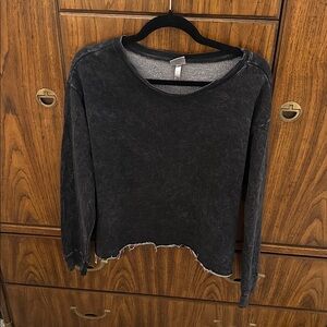 NWOT Love Vintage Distressed Pullover M
